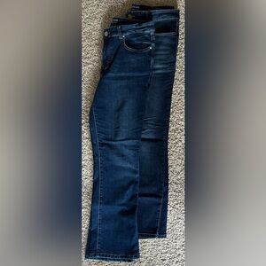 Maurices Dark Blue Straight Leg Jeans